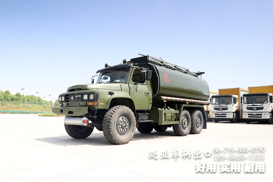 东风六驱EQ2100多功能底盘改装 东风六驱加运油车 东风六驱越野运油车